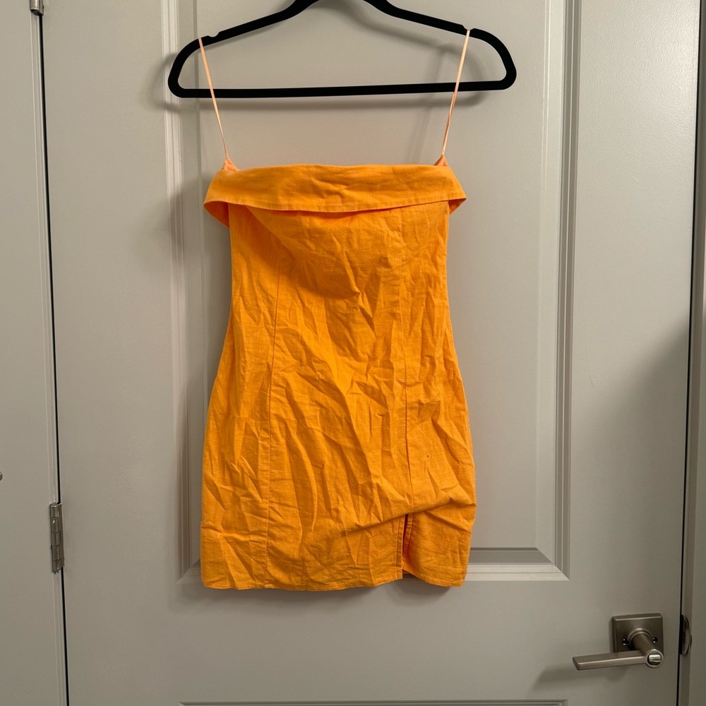 Strapless Mini Dress